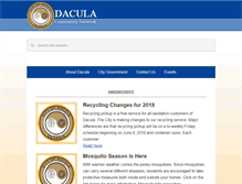 Tablet Screenshot of daculaga.gov